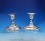 Fordham and Faulkner English Sterling Silver Candlestick Holders c.1904 (#3925)