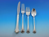 English Chippendale by Reed & Barton Sterling Silver Flatware Set Service 24 pcs