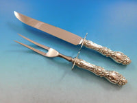 Lucerne by Wallace Sterling Silver Flatware Set Service 47 Pieces R Monogram