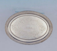 Gorham Sterling Silver Tray / Card Receiver Tray Oval #125 c1870 (#3511)