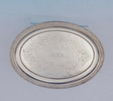 Gorham Sterling Silver Tray / Card Receiver Tray Oval #125 c1870 (#3511)