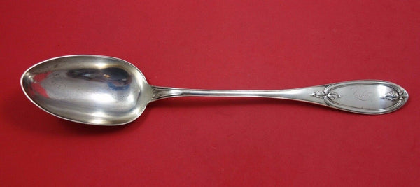 Olive by William Gale / J E Caldwell Coin Silver Stuffing Spoon No Button