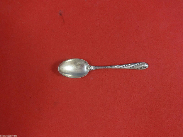 Torchon by Buccellati Italy Italian Sterling Silver Demitasse Spoon 4"