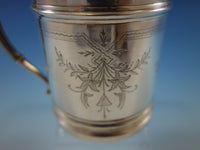 Whiting Sterling Silver Baby Child's Cup Mug Brite-Cut #140E