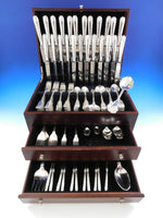 Fiddle Thread & Shell by James Robinson Sterling Silver Flatware Set 148 Pieces