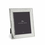Michael Aram Hammertone 8x10 Nickelplate Photo Picture Frame - 122569