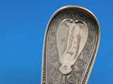 Hindostanee by Gorham Sterling Silver Soup Ladle Brite-Cut Scalloped 13" G Mono
