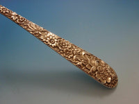 Repousse by Kirk Sterling Silver Flatware Service For 12 Set 143 Pcs Dinner Size