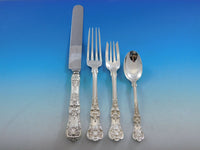 English King by Tiffany & Co Sterling Silver Flatware Set Service 51 pcs Dinner