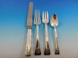 Lap Over Edge by Tiffany and Co Sterling Silver Flatware Set 8 Service 112 pcs