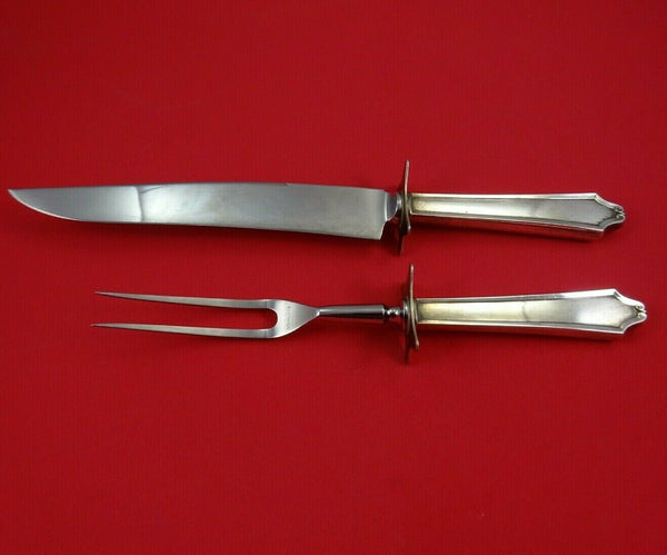 Minuet by International Sterling Silver Steak Carving Set 2-Piece HH WS Vintage