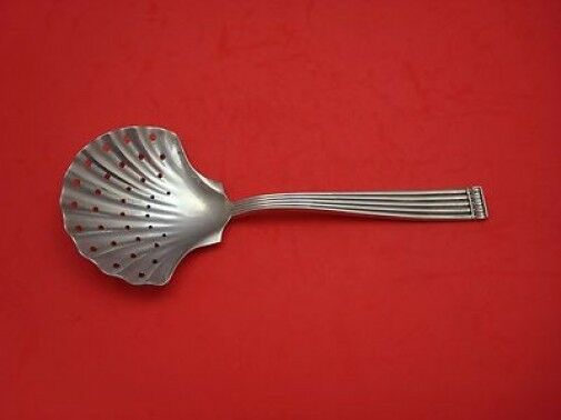 Rigato by Buccellati Sterling Silver Pea Spoon Shell Bowl 8 1/2"