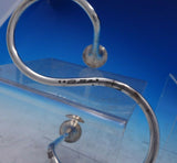 Michelsen Sterling Silver Candlestick Pair Modernistic S Curve #19H (#3923)