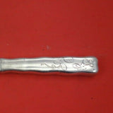Lap Over Edge Acid Etched by Tiffany Sterling Silver Dinner Knife Peas in Pod