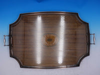 San Lorenzo by Tiffany and Co Sterling Silver Wood Gallery Tray #17288 (#3881)