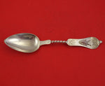 Saxon Stag by Duhme Coin Silver Dinner Spoon Fancy BC Pointed Round Tip 7 3/4"