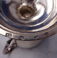 Alexander Gardner Scottish Sterling Silver Loving Cup GW Cartouche Ribbon #7160