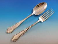 Savoy by Calegaro Italian 800 Silver Flatware Set for 8 Service 77 pcs Dinner