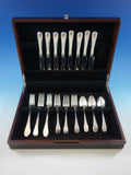 Hannah Hull by Tuttle Sterling Silver Flatware Set for 8 Service 32 pieces