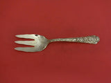 Cluny Vermeil by Gorham Sterling Silver Cold Meat Fork Brite-Cut 3-Tine 8 1/2'