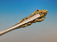 Medici Golden Accent by Gorham Sterling Silver Flatware Set Service 24 Pieces