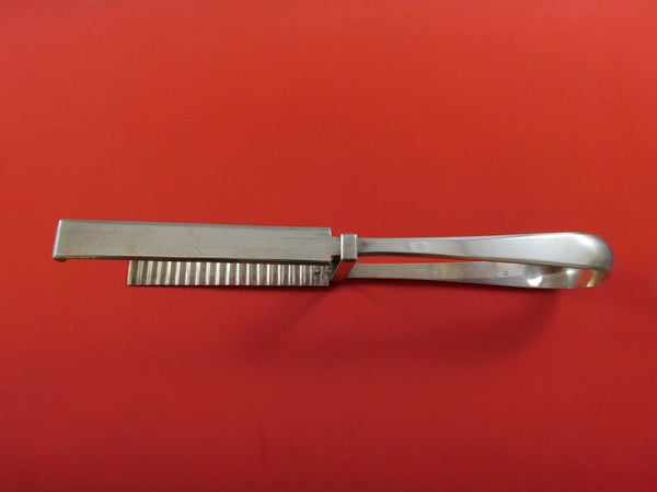 English Sterling Silver by George Smith Asparagus Serving Tong Yoked London 1797