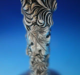 Chrysanthemum by Shiebler Sterling Silver Liquor Bottle #2319 7.3 ozt. (#5482)