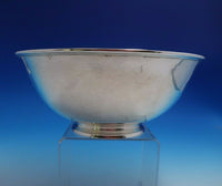 Round End by Arthur Stone Sterling Silver Fruit Bowl Hand Hammered (#4781)