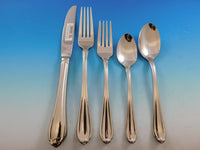 Melon Bud by Gorham Stainless Steel Flatware Set Service for 6 New 30 Pcs Shiny