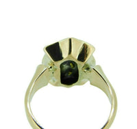 14k Yellow Gold Victorian Cultured Pearl Ring (#J4696)