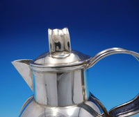 MG Mexican Sterling Silver Cream Pitcher / Oil Cruet with Cover 4 1/4" (#3847)