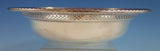 English Gadroon by Gorham Sterling Silver Fruit Bowl #251 Pierced Border (#2587)
