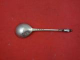 Dutch Sterling Silver Sugar Spoon w/ 3-D man .934 silver 1932 mark 5 7/8"W