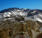 Poppy by Whiting Sterling Silver Fruit Bowl #6072 3" x 12" Diameter (#4808)