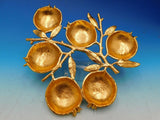 Pomegranate by Michael Aram Stainless Steel Goldtone 6 Compartment Plate - New