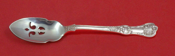 English King by Tiffany & Co. Sterling Silver Olive Spoon Pierced Custom 5 7/8"