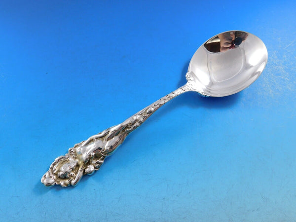 Love Disarmed by Reed and Barton Sterling Silver Gumbo Soup Spoon Old 7"