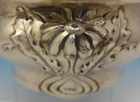Martele by Gorham Sterling Silver Child'S Bowl w/Hand Chased Daisy Motif (#0483)