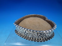 Gorham Sterling SIlver Pin Cushion Heart Shaped Pie Crust Edge #235 (#6602)