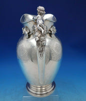 Cupid by Gorham Sterling Silver Water Pitcher with Cupid Lilies BC #490 (#6761)