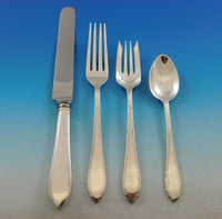Feather Edge by Tiffany Sterling Silver Flatware Service 8 Set 93 pc Dinner