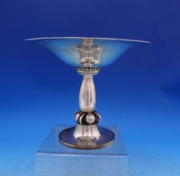 Bead by Georg Jensen USA Sterling Silver Compote Raised #137 8" x 7 1/4" (#6975)