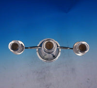 Boardman Sterling Silver Candelabra Pair 3-Light #872 11 1/2" Tall (#3927)