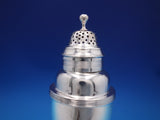 English Georgian Sterling Silver Muffineer London 1810 by Stephen Adams (#7070)