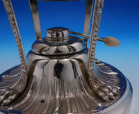 George II by Tuttle Sterling Silver Coffee Urn w/Lion Handles Paws #435 (#4882)