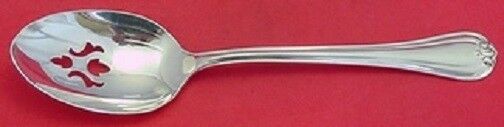 Woodwind By Reed and Barton Sterling Silver Serving Spoon Pierced Org. 8 1/2"