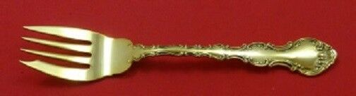 Strasbourg Vermeil By Gorham Sterling Silver Salad Fork 6 3/8"