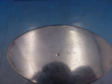 Swedish Sterling Silver Box Oval Engraved Flowers GW Interior 3 3/8" (#6691)