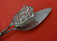Brocade by International Sterling Silver Pastry Tongs 9 7/8" HHWS  Custom Made
