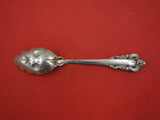 Grande Baroque by Wallace Sterling Silver Berry Spoon w/ Roses in bowl  8 3/4"